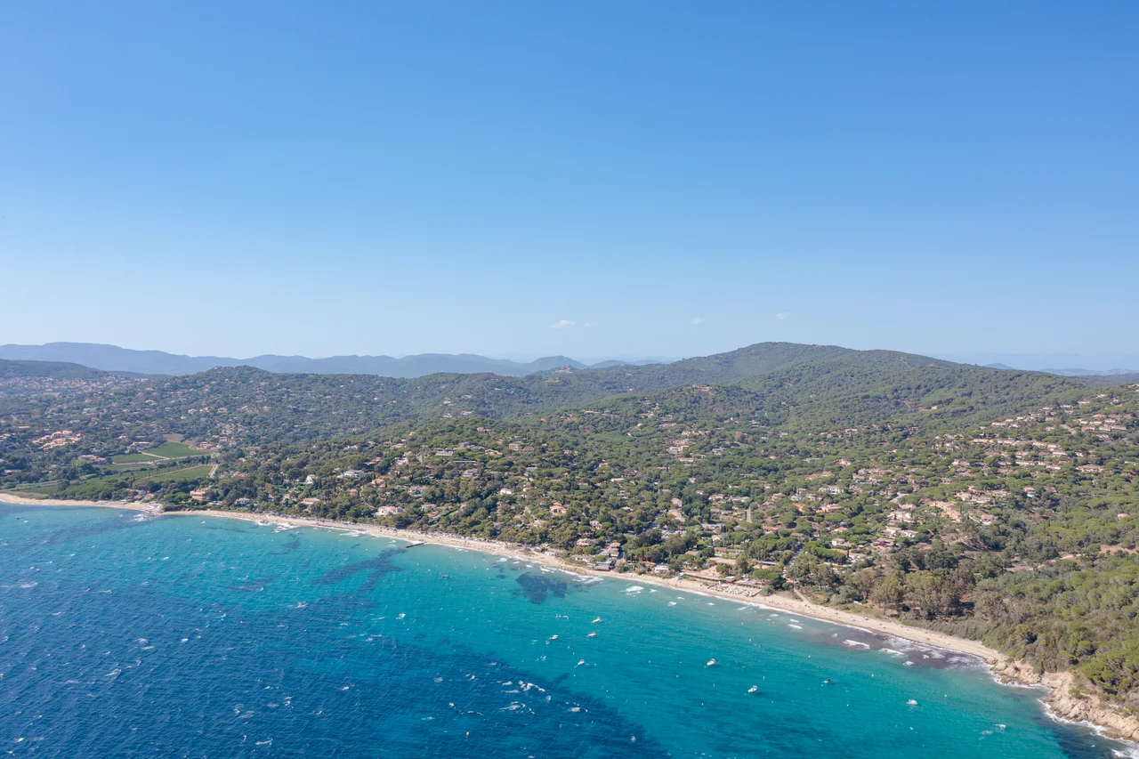 Plage de Gigaro et littoral de La Croix-Valmer